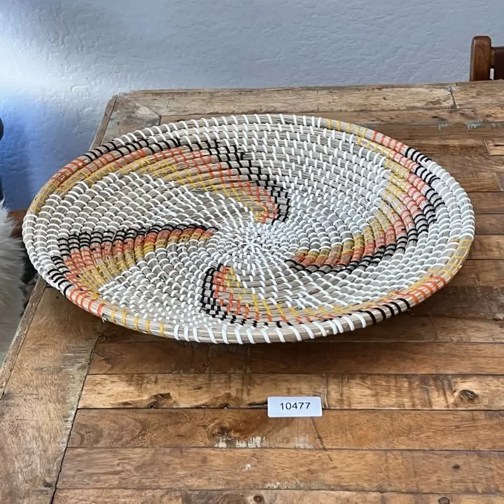 Handwoven Hanging Wall Basket 19.5